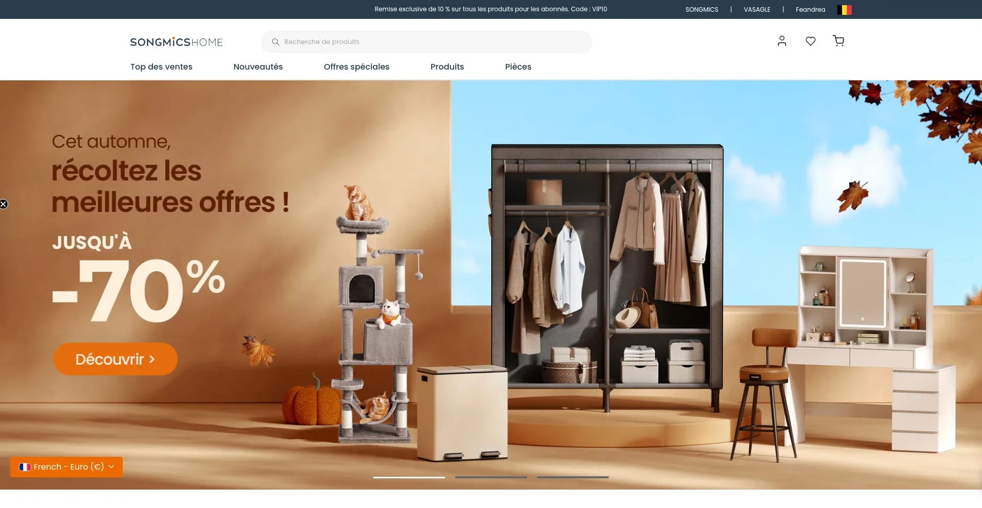 Songmicshome.be