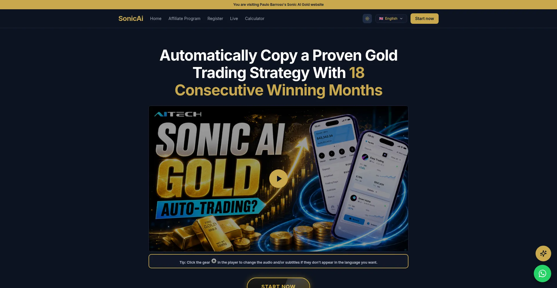 Sonicaigold.com