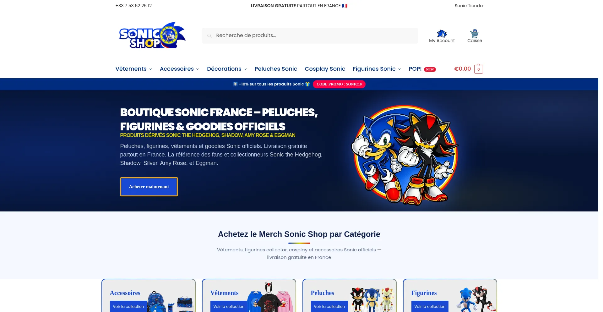 Sonicshop.fr