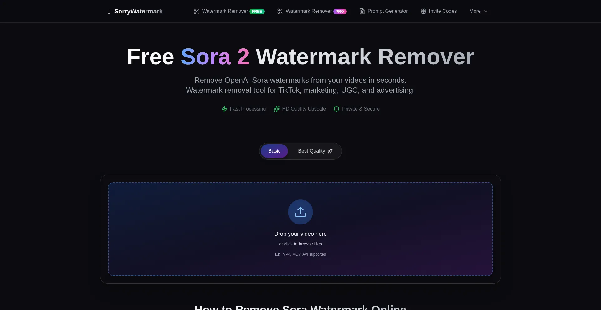 Sorrywatermark.com