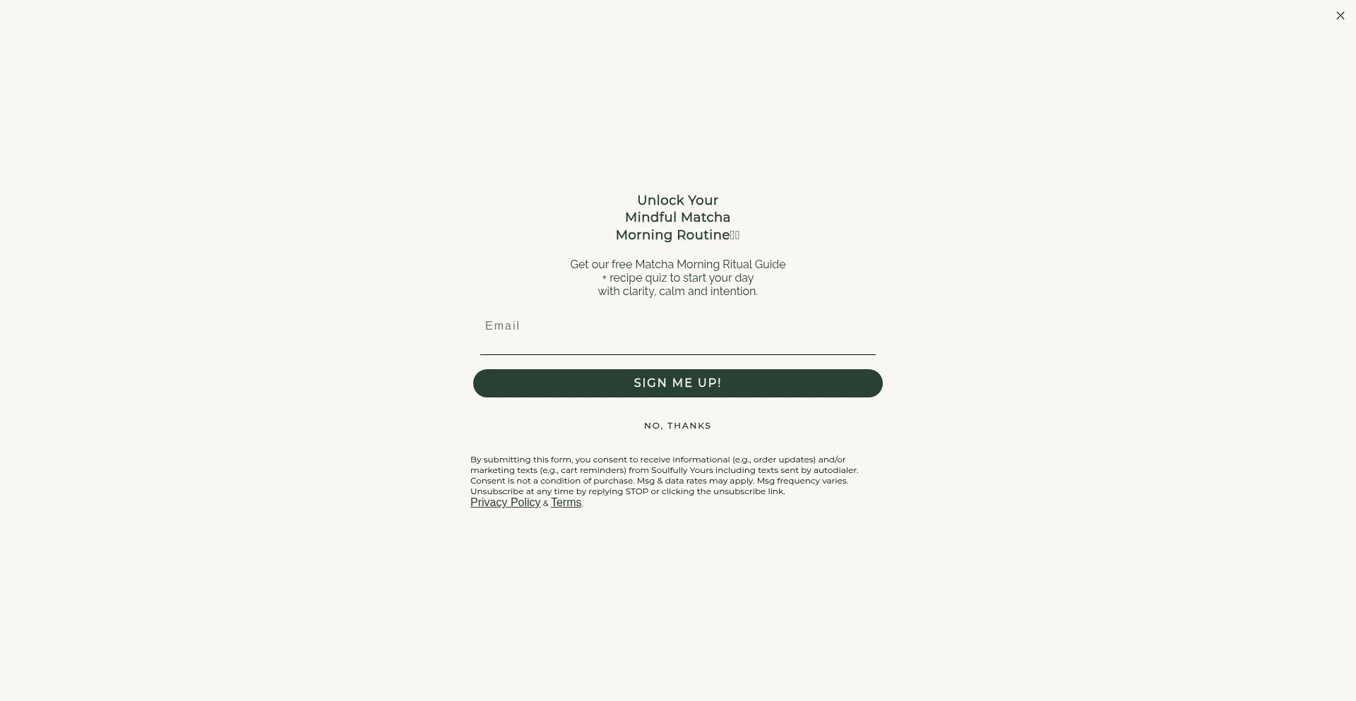 Website screenshot of Soulfully-yours.com.au