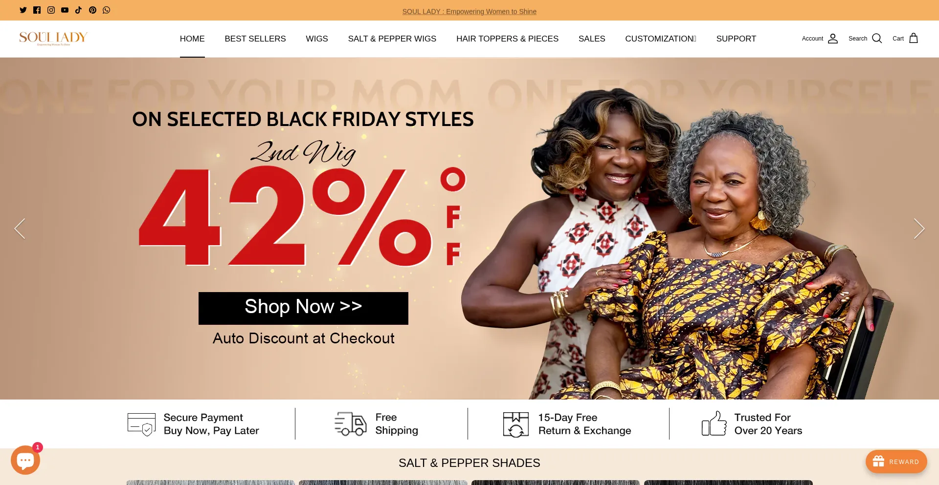 Soulladywigs.com