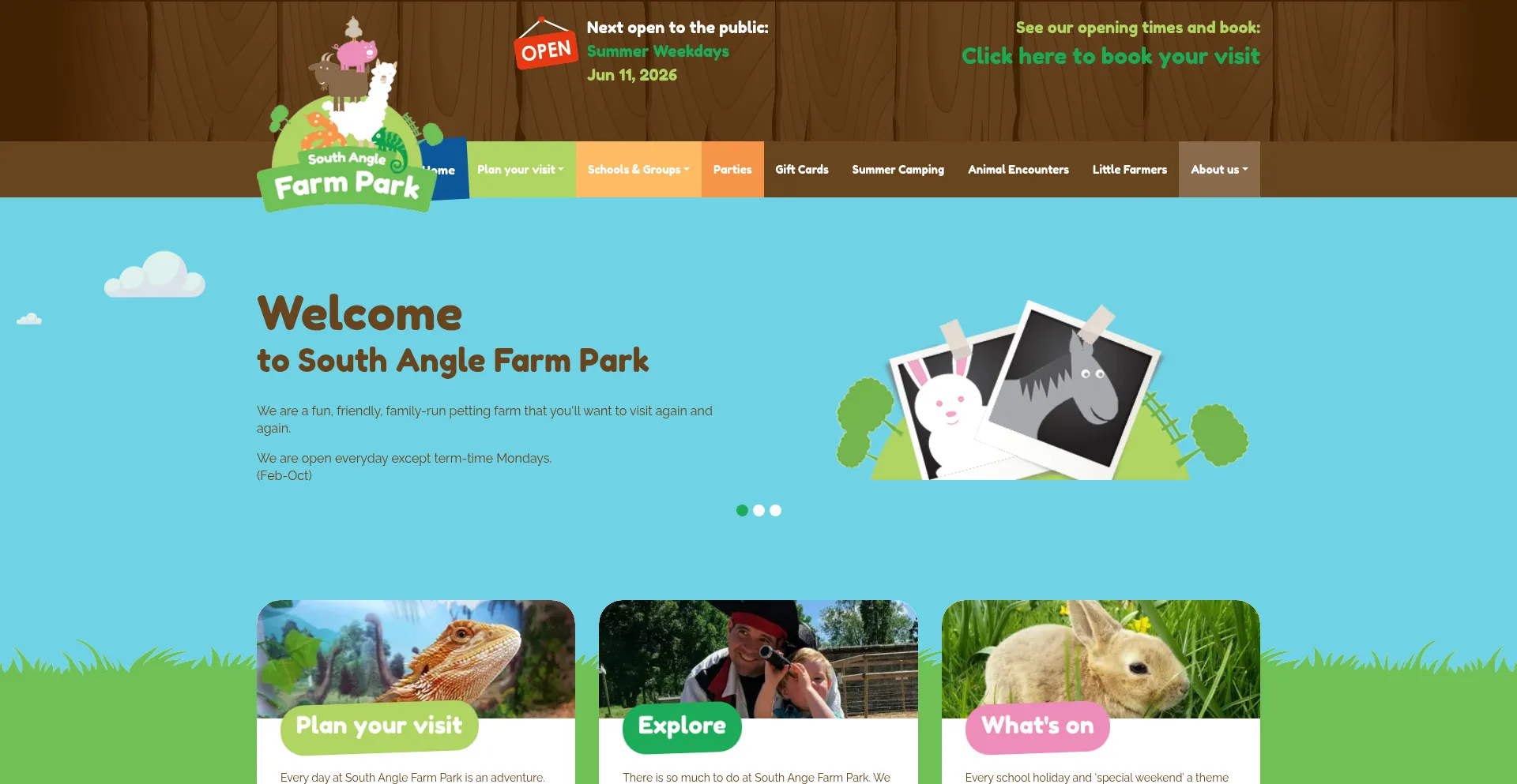Southanglefarmpark.co.uk