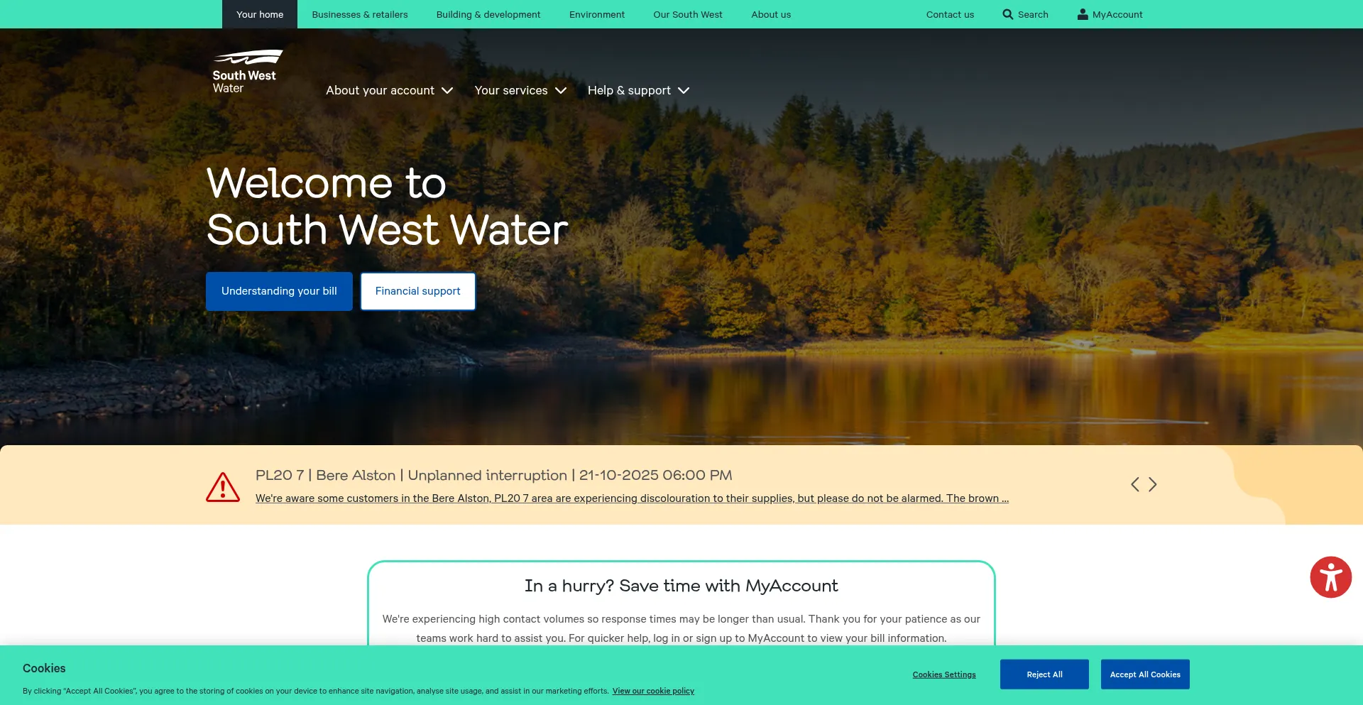 Southwestwater.co.uk