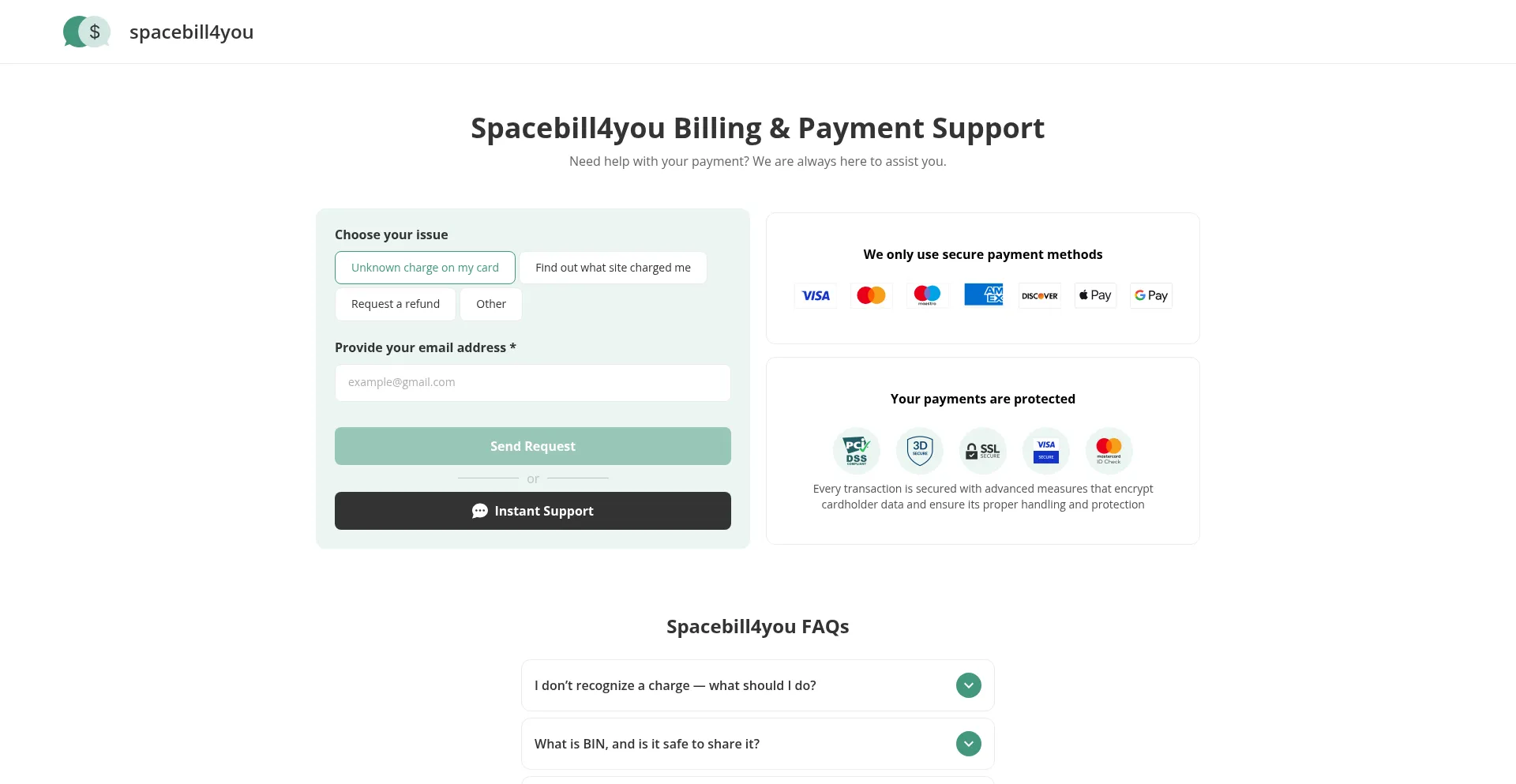 Spacebill4you.com