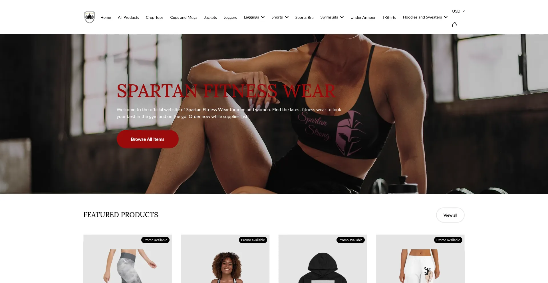 Spartanfitnesswear.com