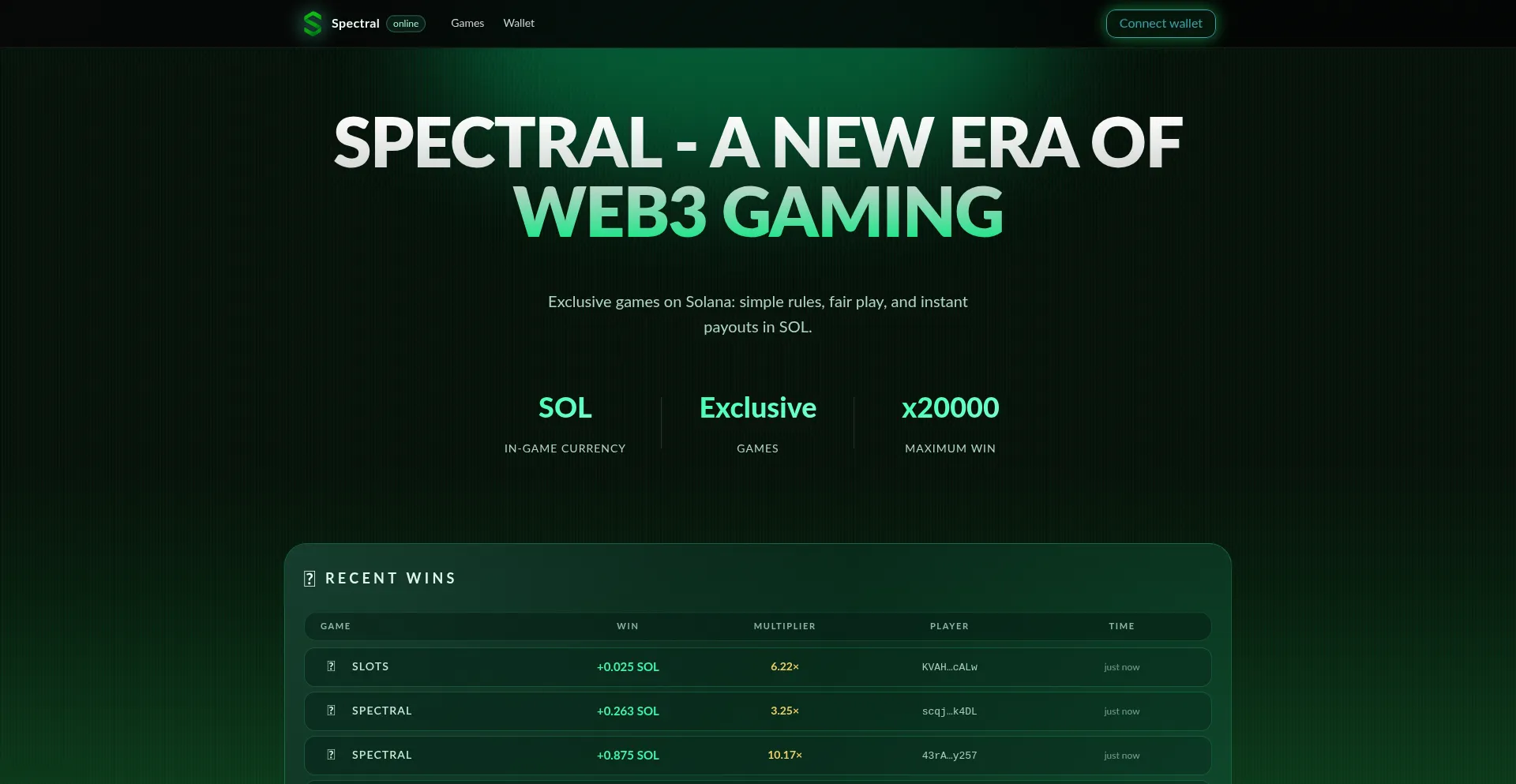 Spectral.bet