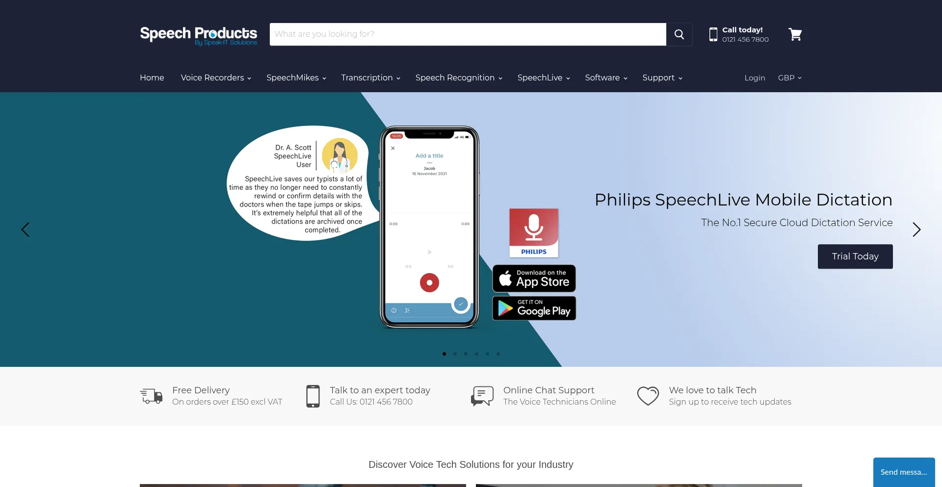 Speechproducts.co.uk