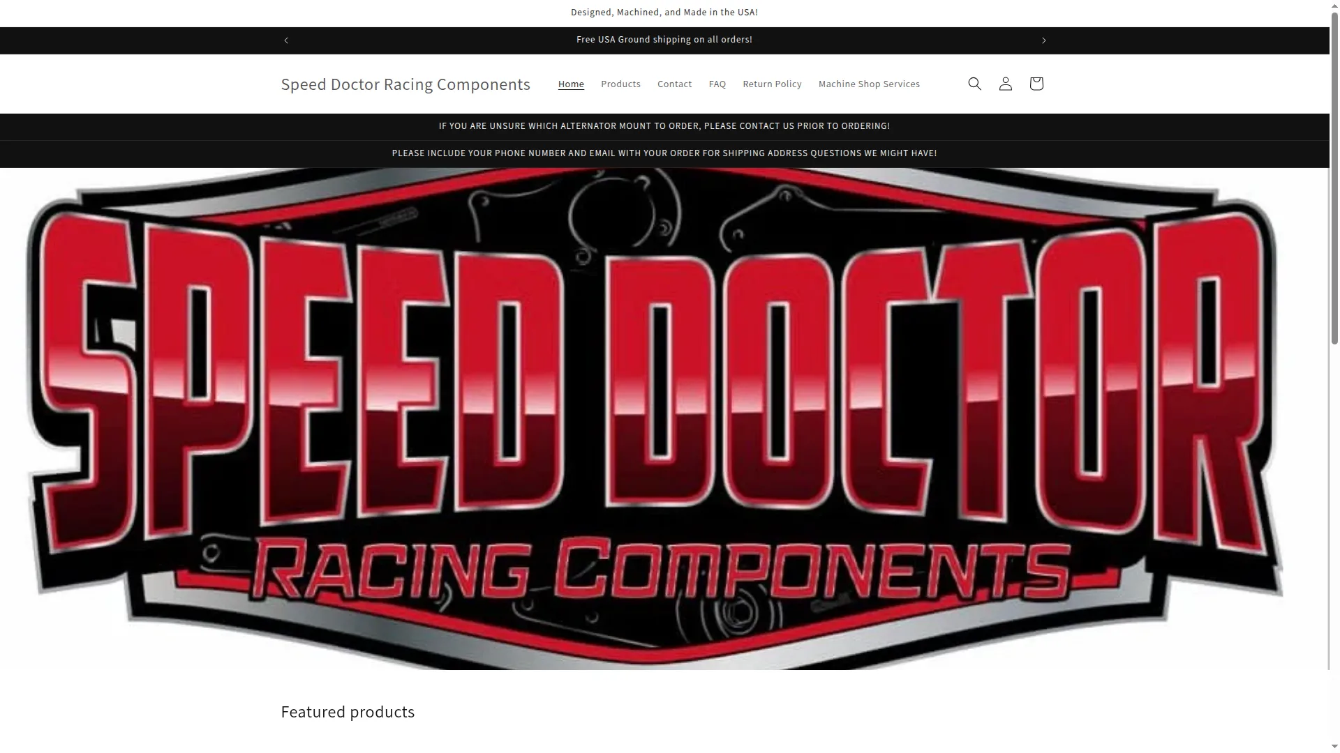 Speeddoctorracingcomponents.com