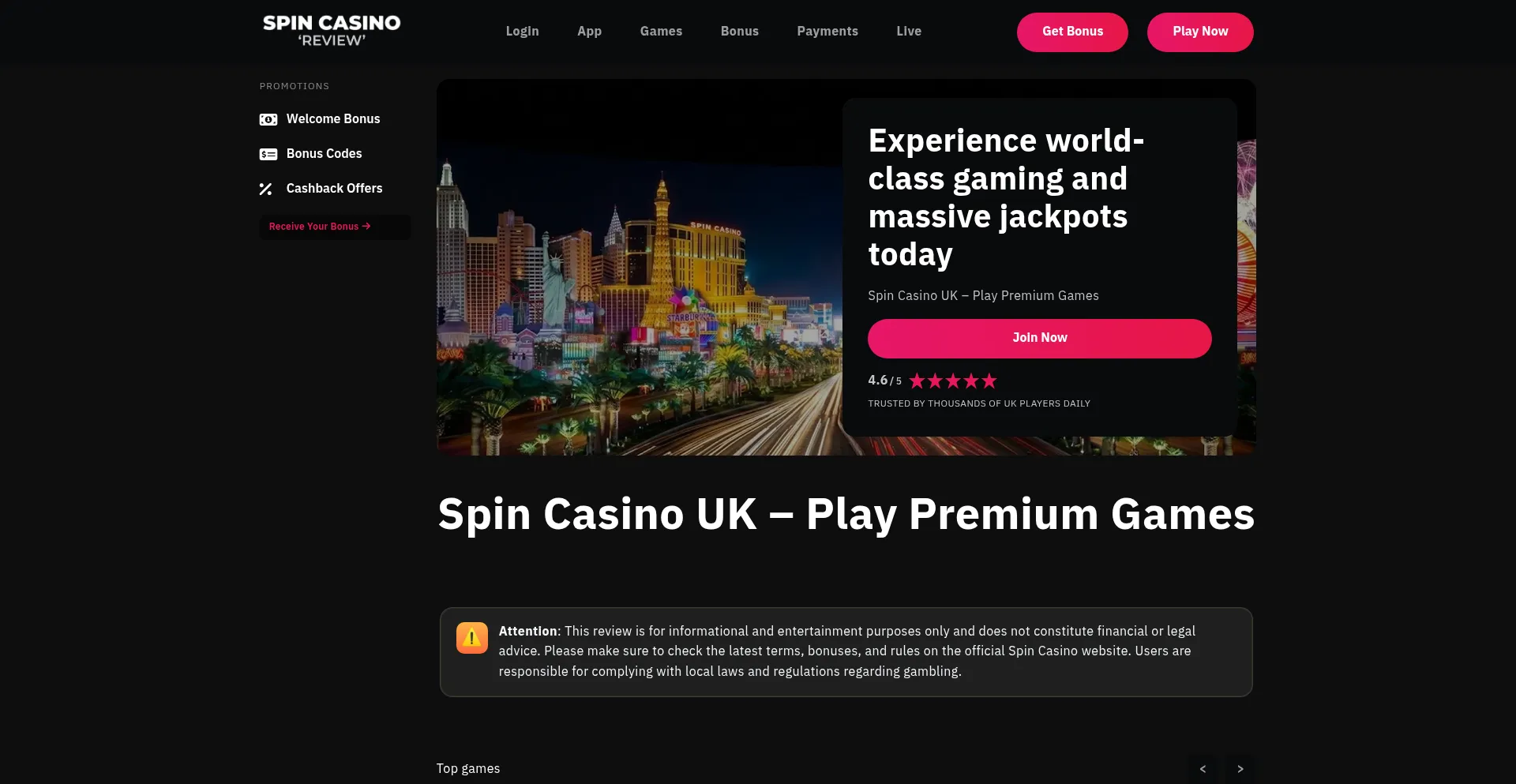 Spincasino.org.uk