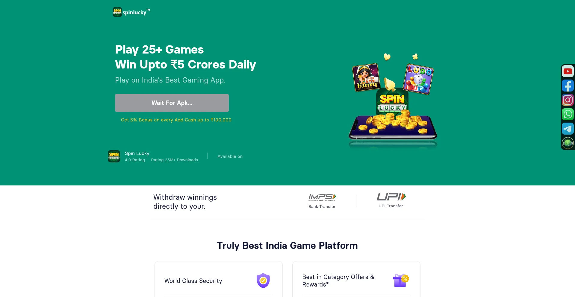 Spinlucky00.com