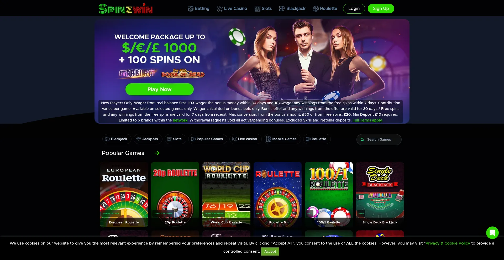 Spinzwin.com