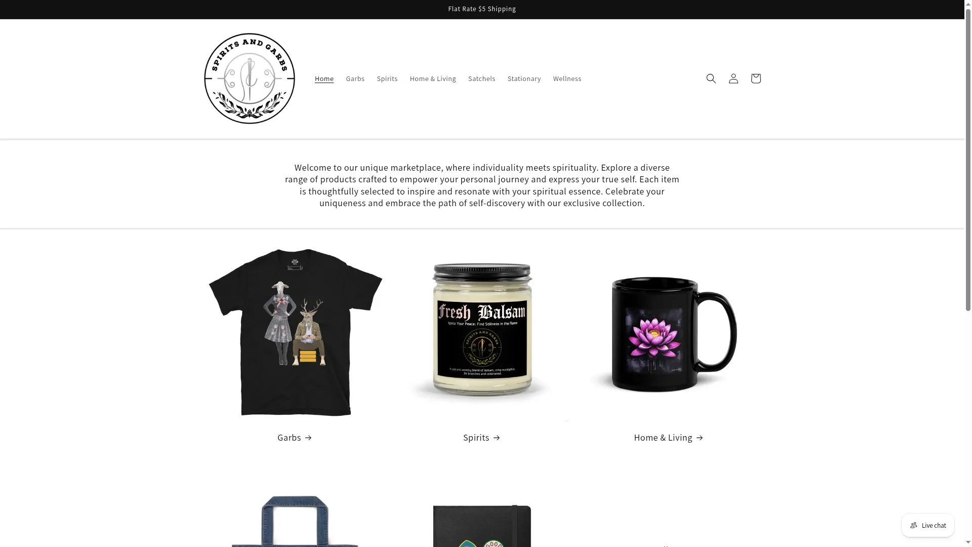 Spiritsandgarbs.com