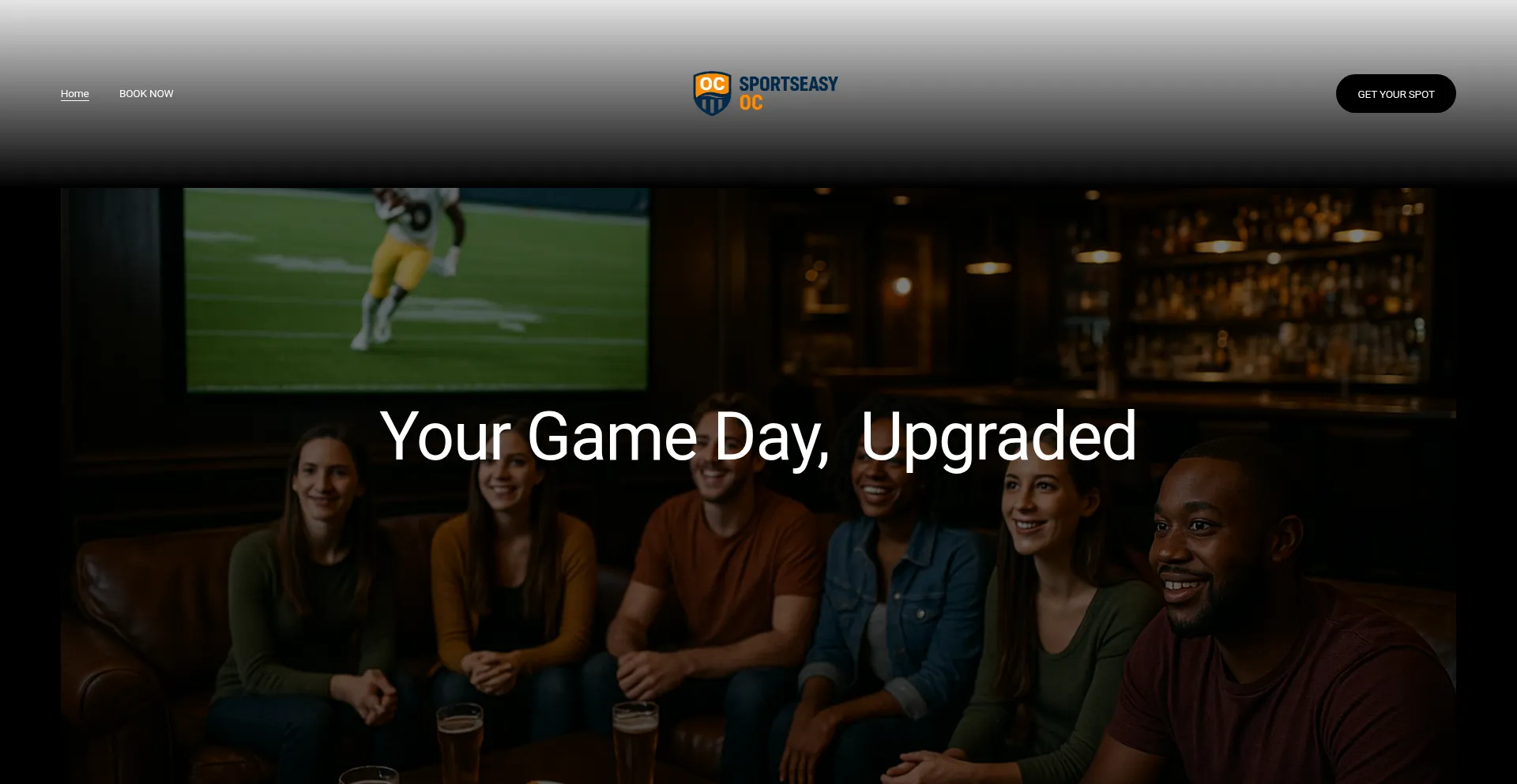 Website screenshot of Sportseasyoc.com