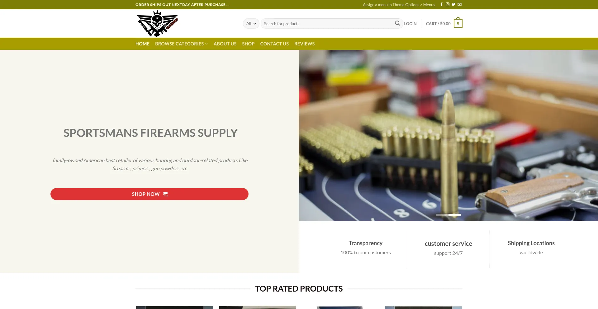 Sportsmansfirearmssupply.com