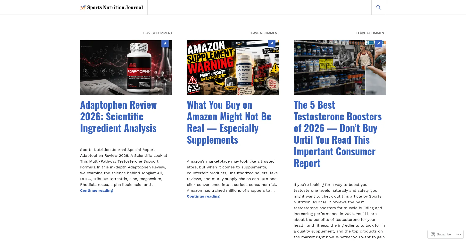 Sportsnutritionjournal.com