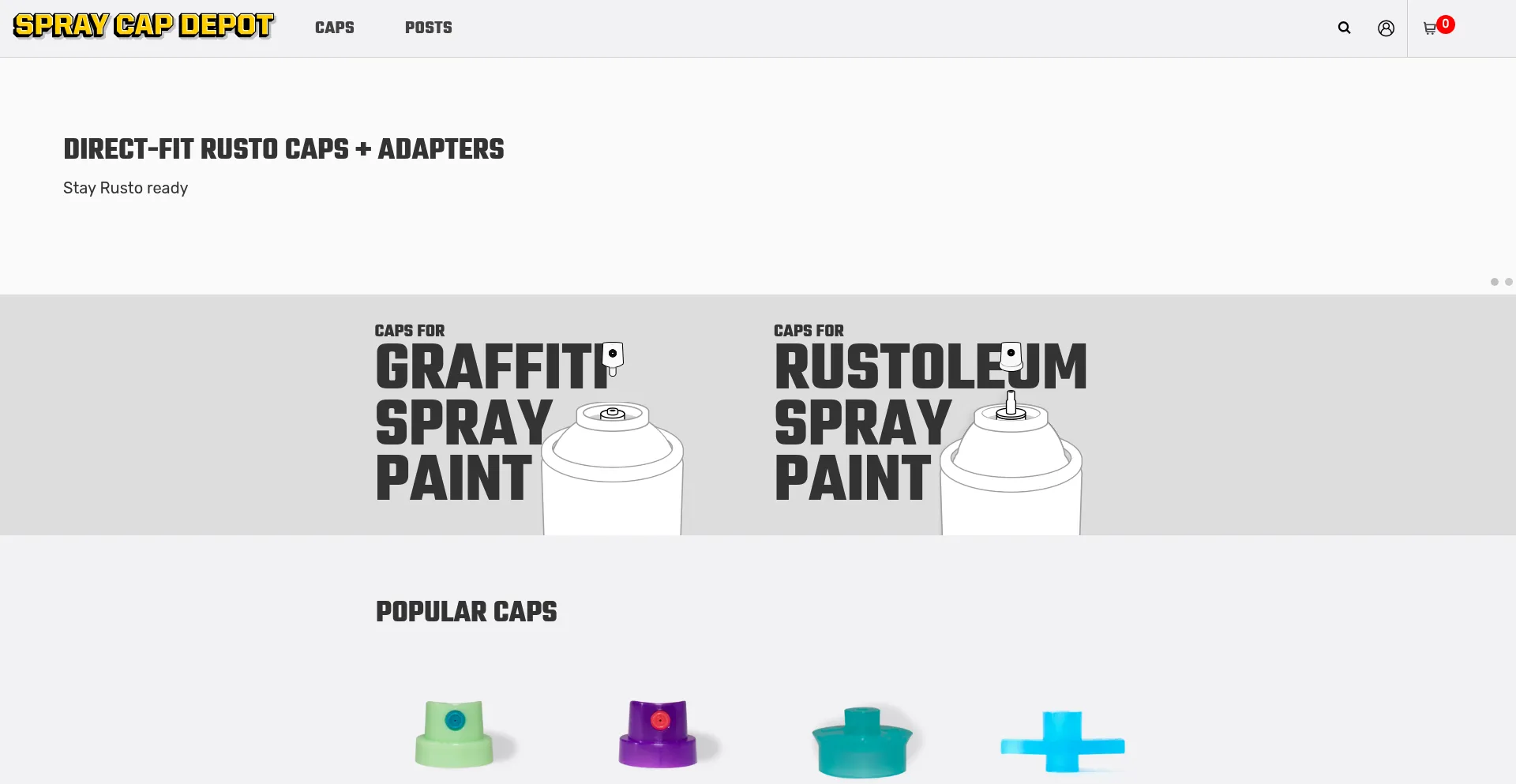 Spraycapdepot.com