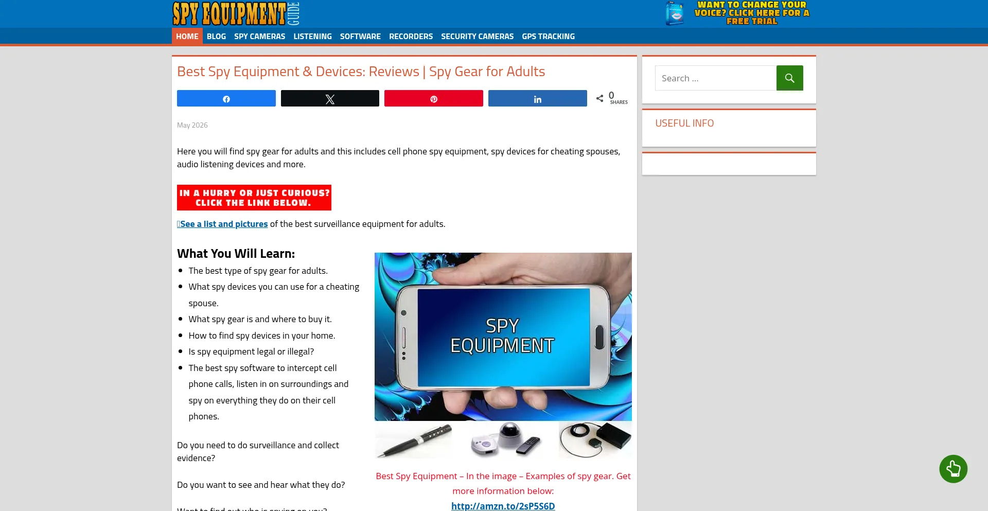 Spyequipmentguide.com