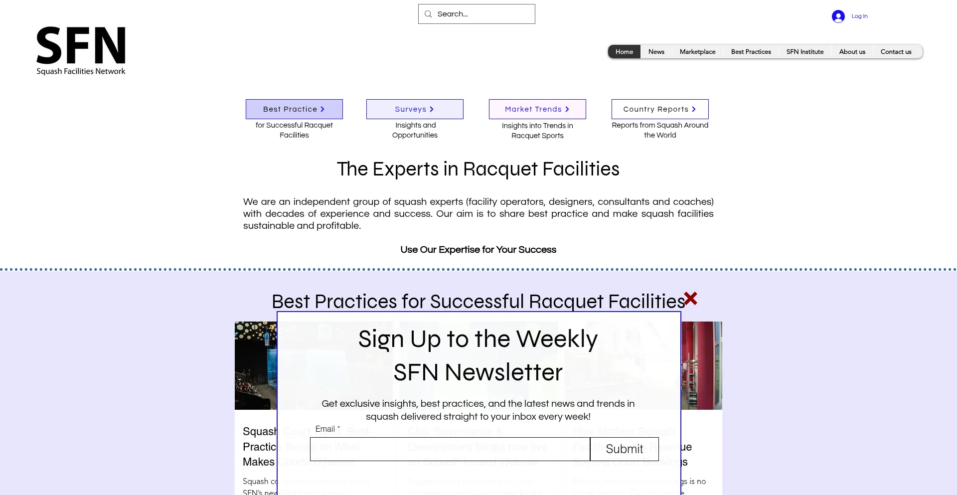 Squashfacilities.com