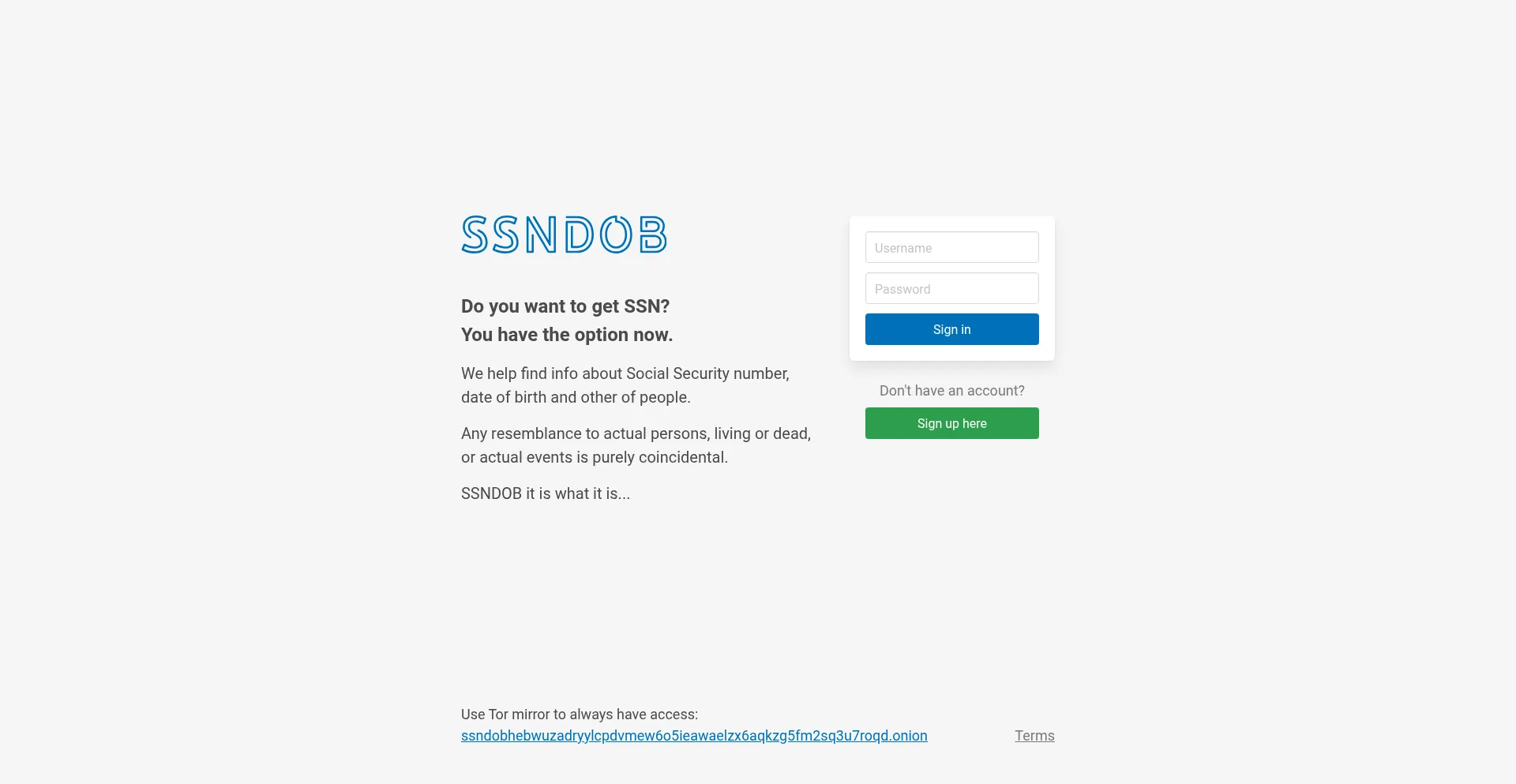 Ssndob.io