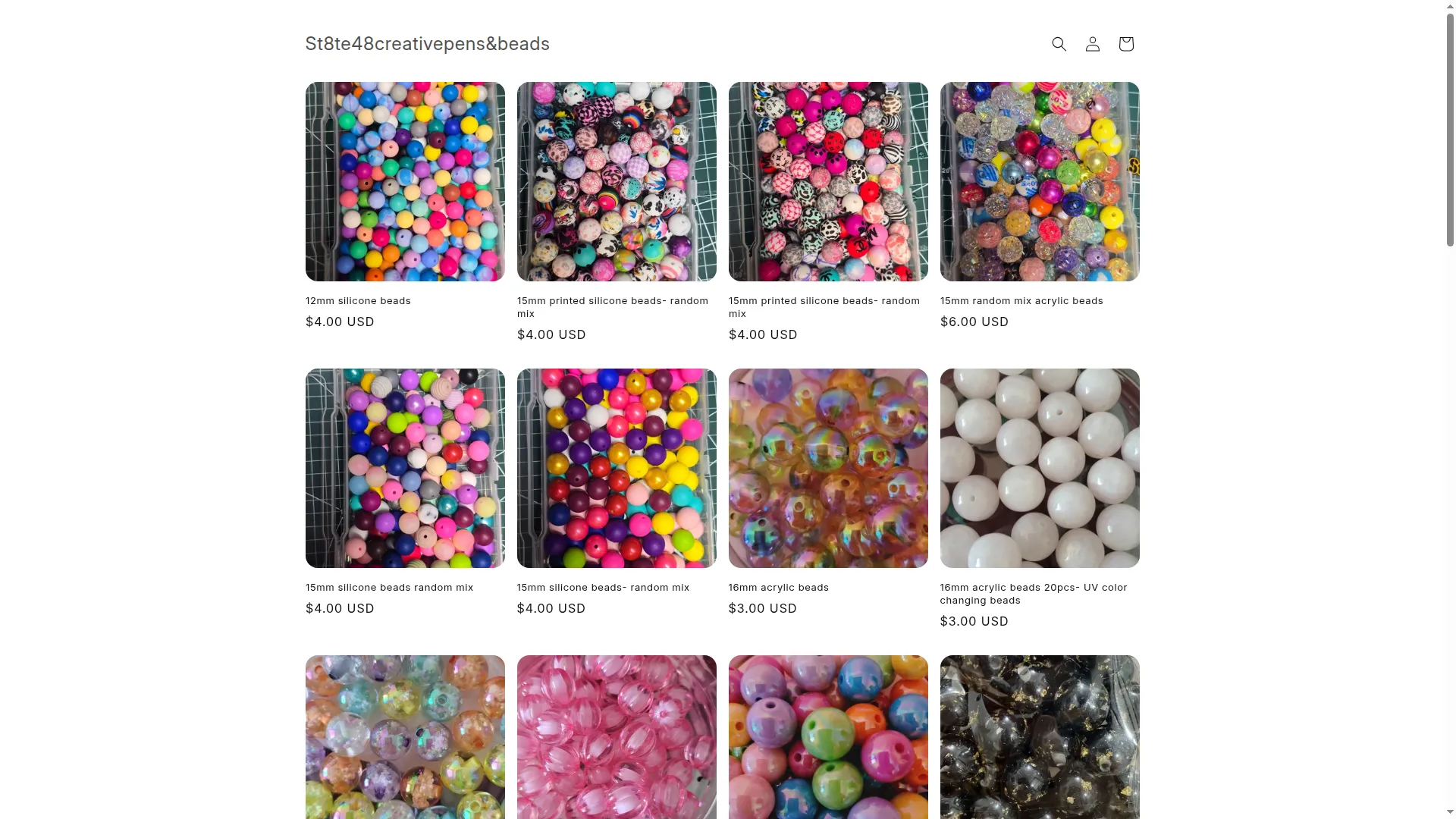 St8te48creativepensbeads.com