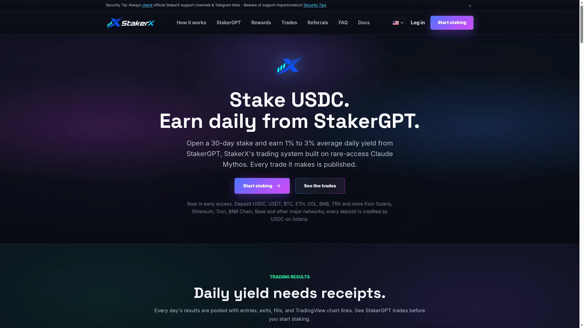 Stakerx.io