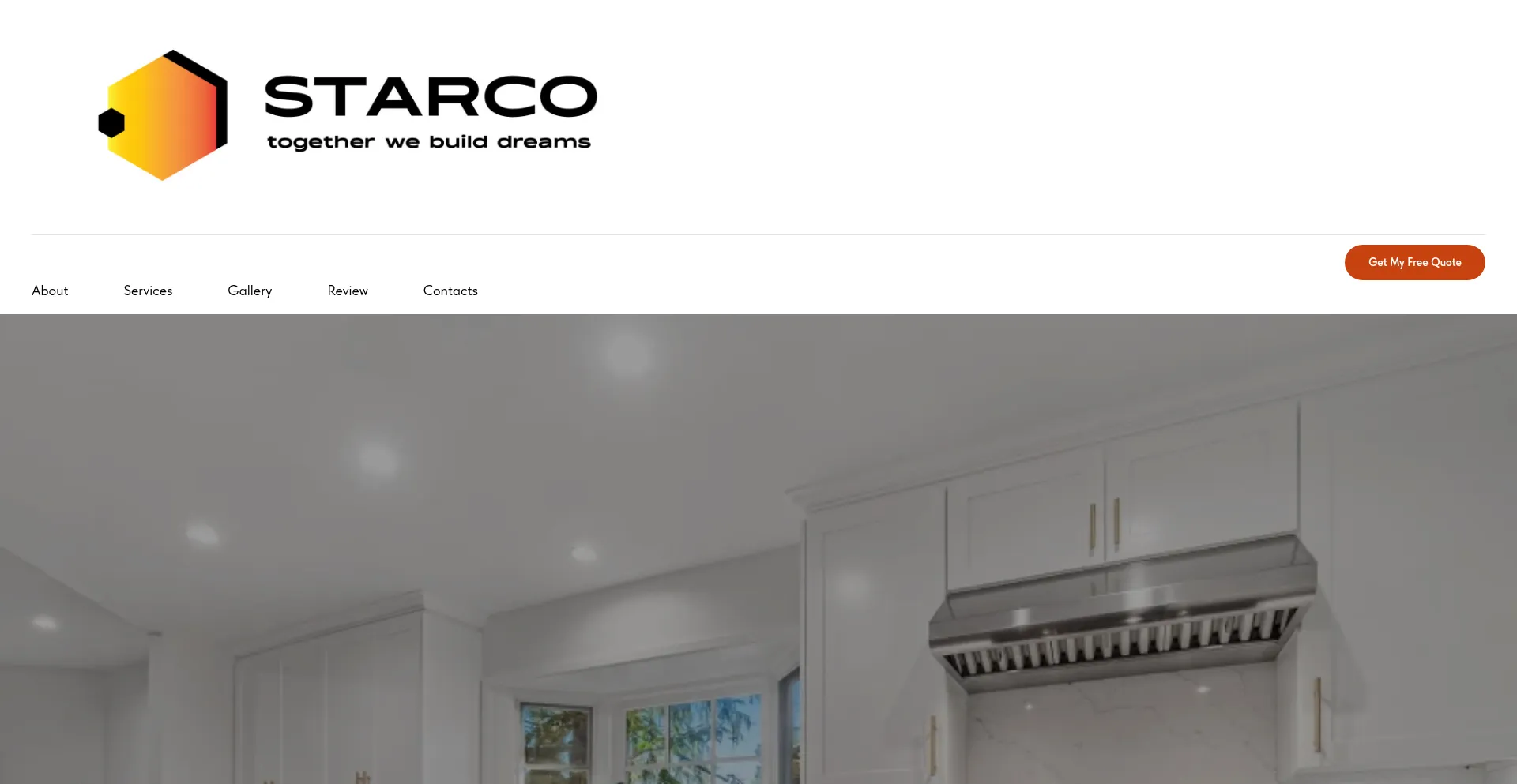 Website screenshot of Starco.one