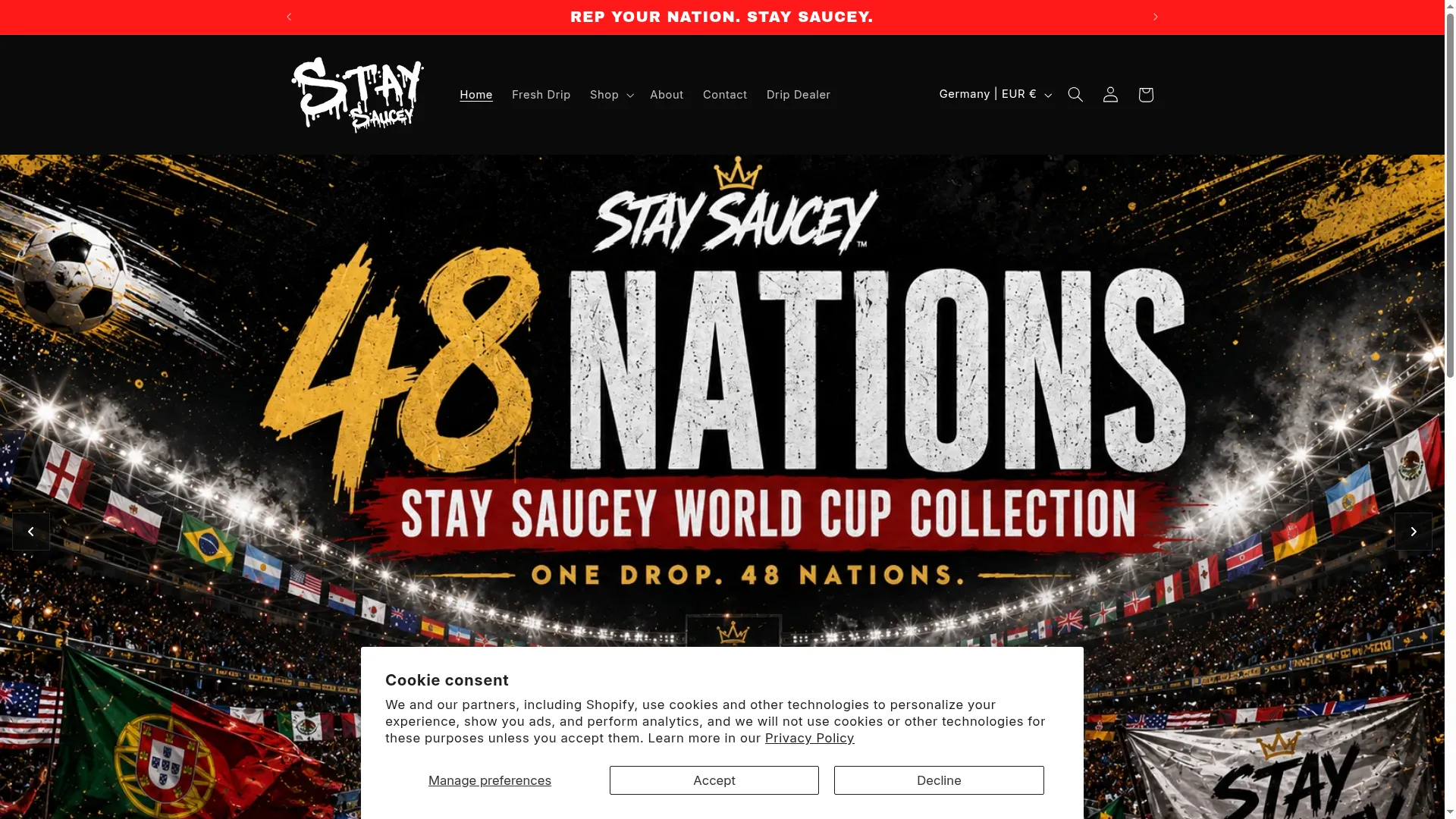 Staysauceyapparel.com