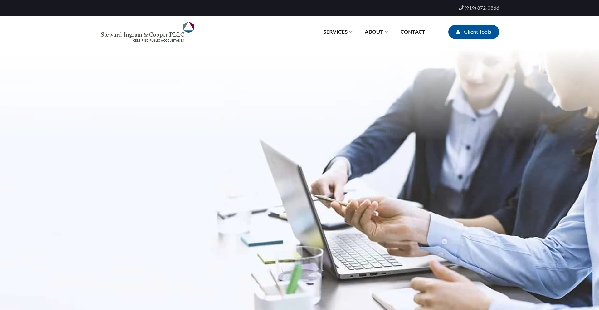 Website screenshot of Stewardingram.com