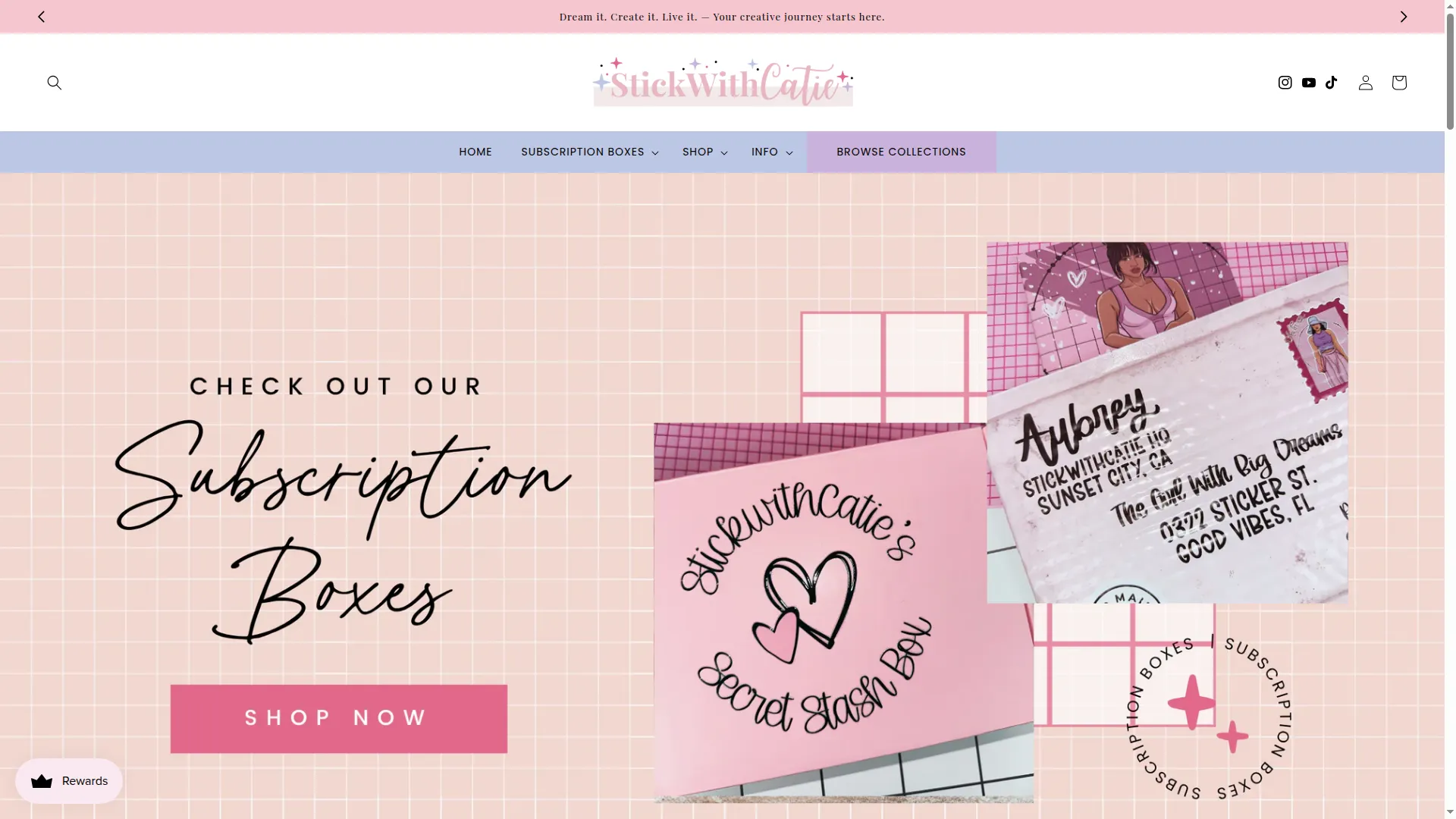 Stickwithcatie.com
