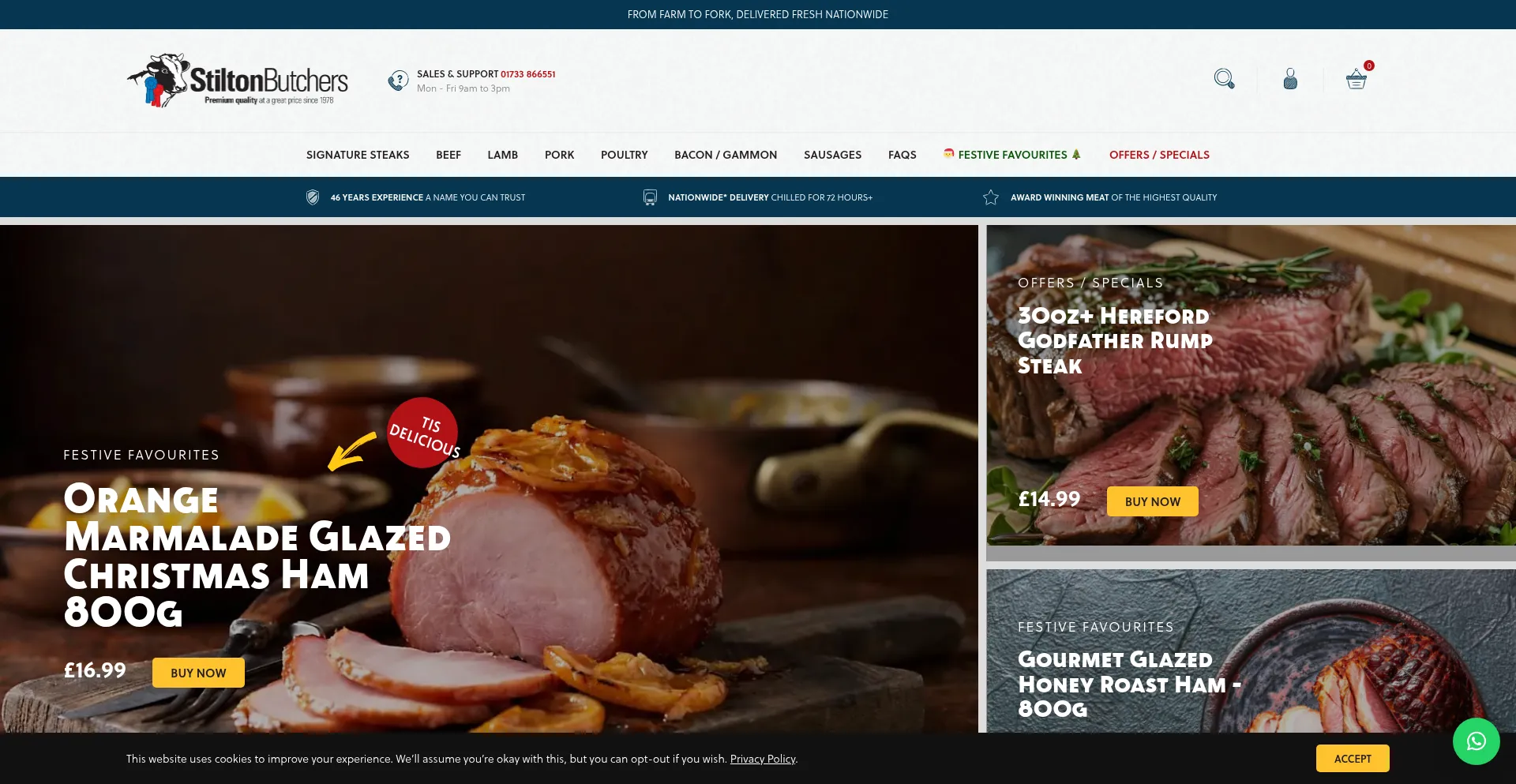 Stiltonbutchers.co.uk