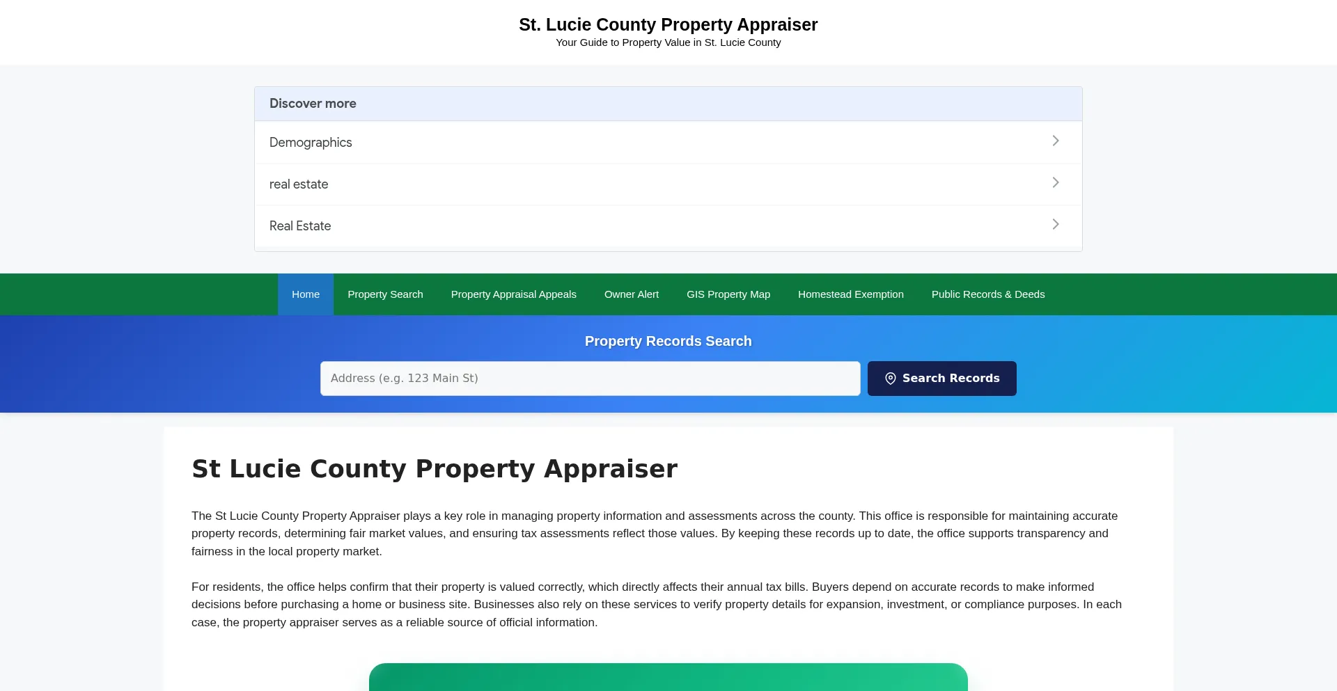 Stluciepropertyappraiser.org