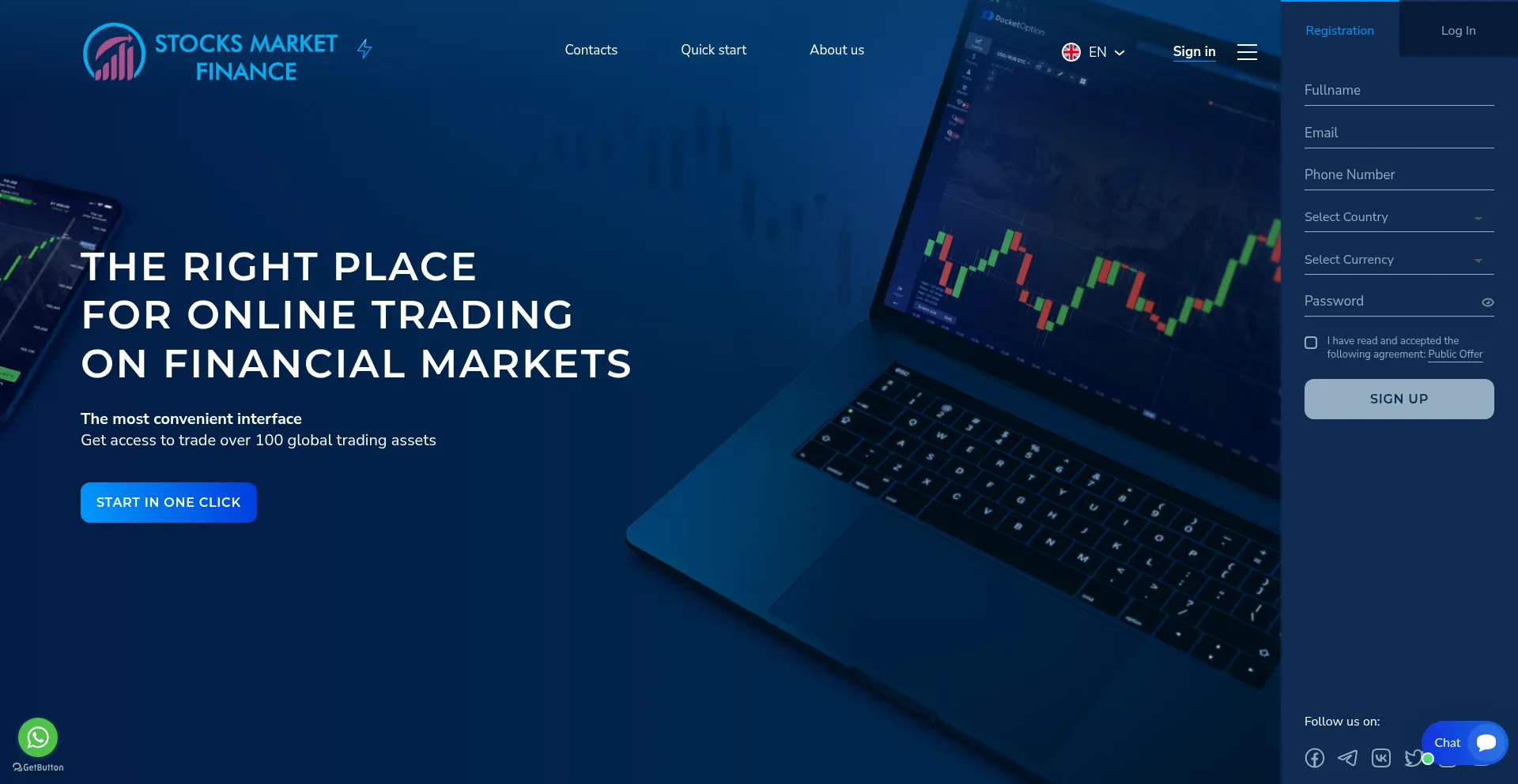 Stocksmarketfinance.com