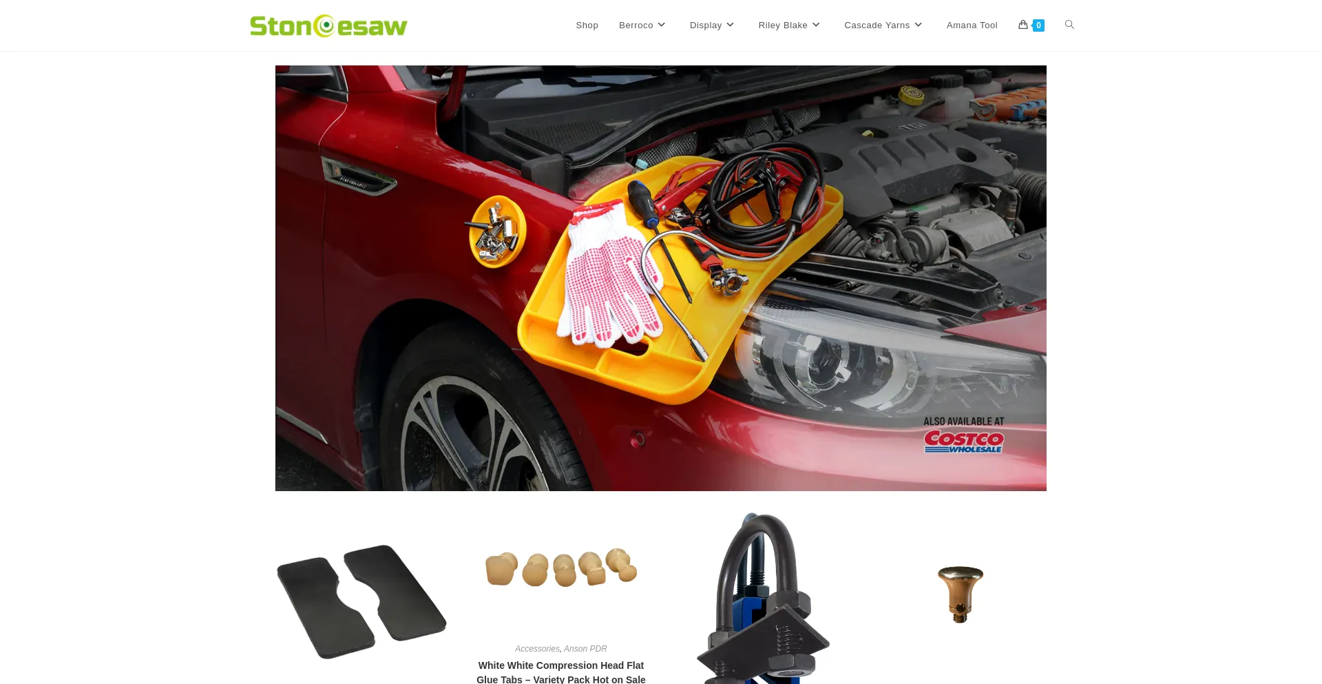 Website screenshot of Stonesawpro.com