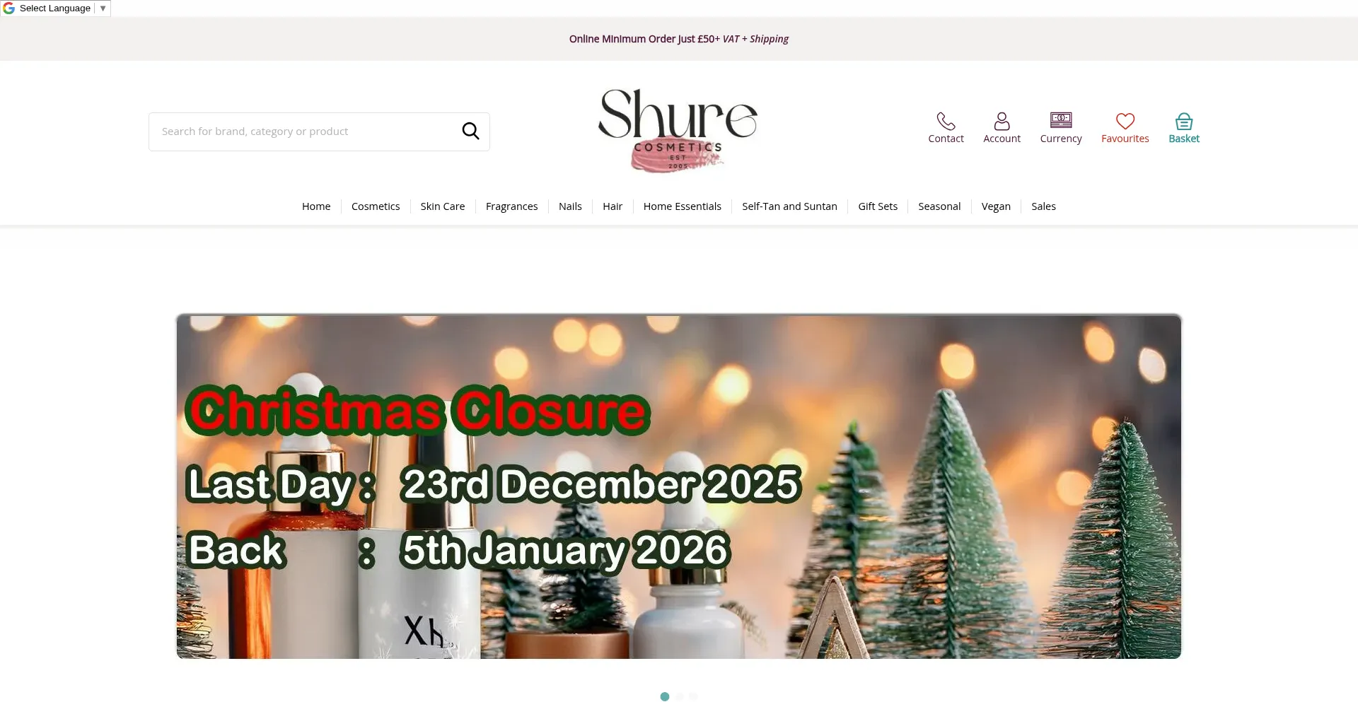 Store.shure-cosmetics.co.uk