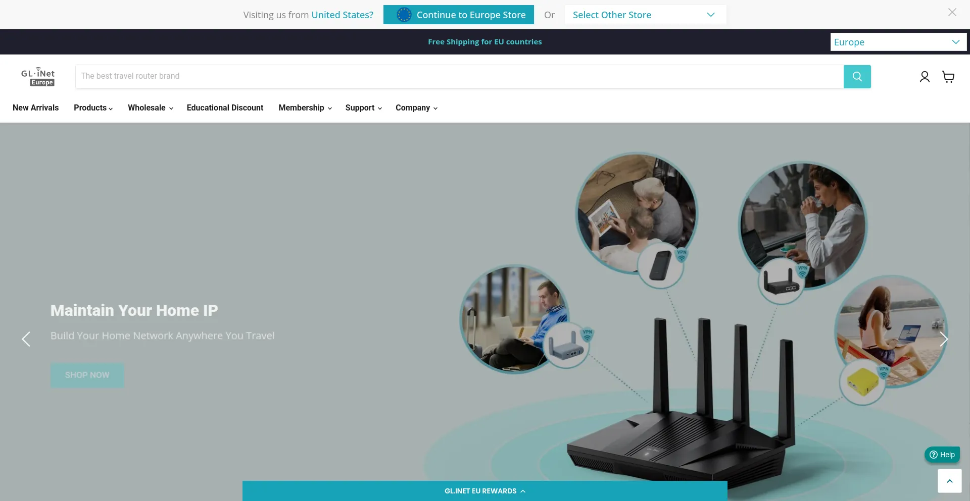 Store-eu.gl-inet.com