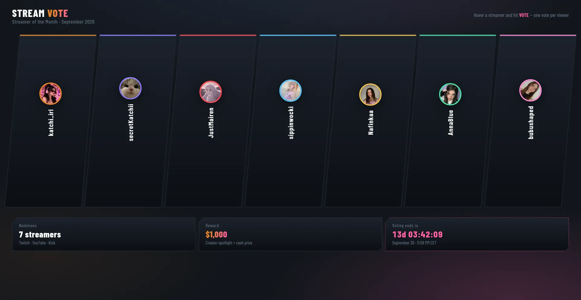 Streamvote2026.com