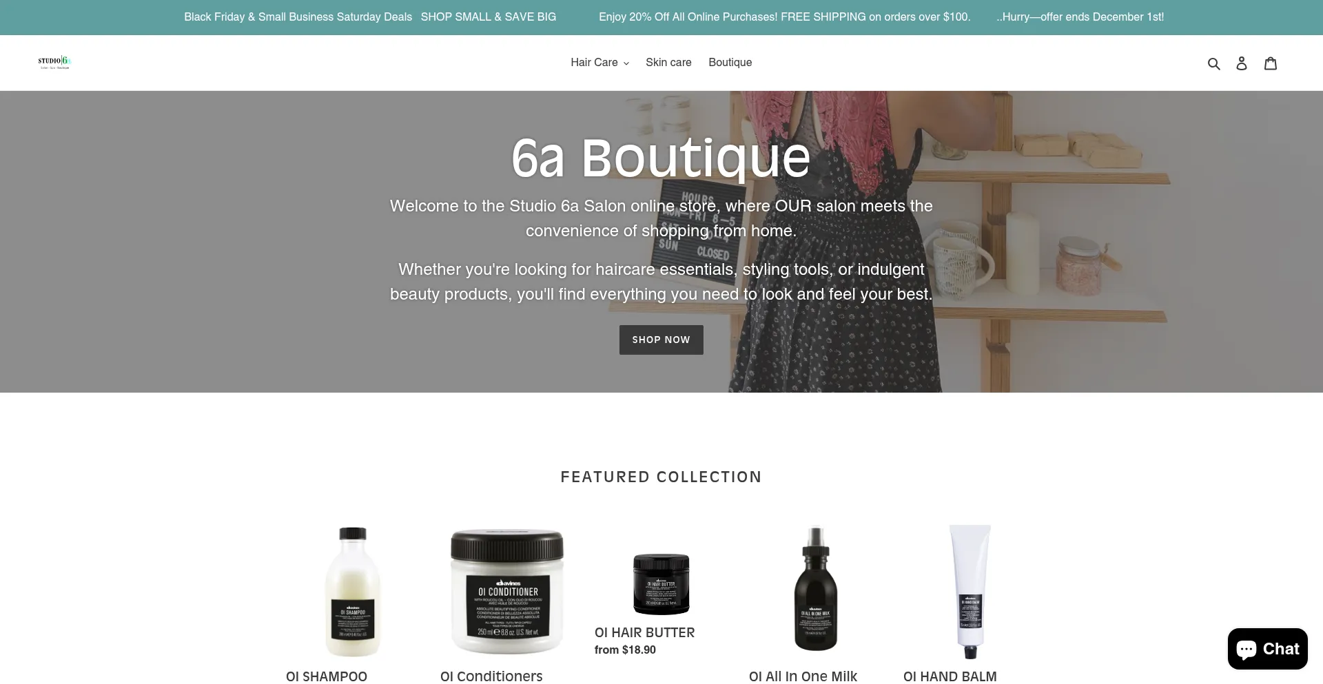 Studio-6a-salon-and-spa.myshopify.com