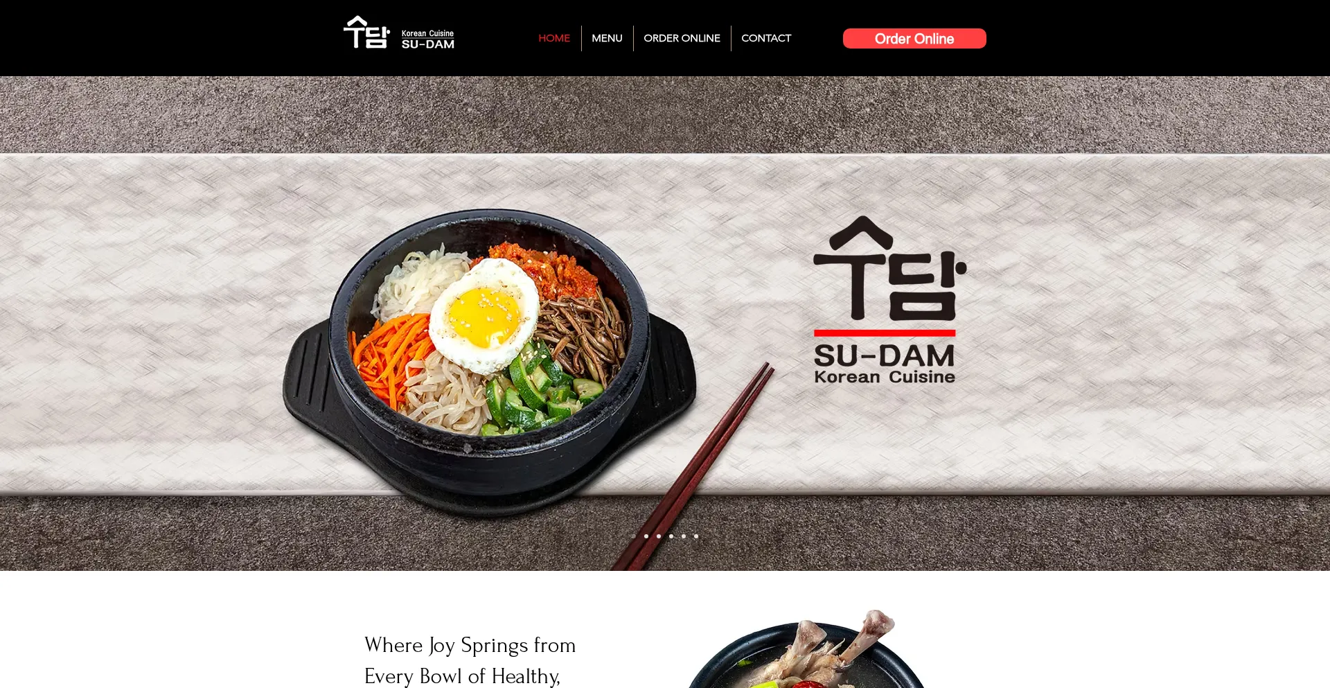 Website screenshot of Sudamkc.com