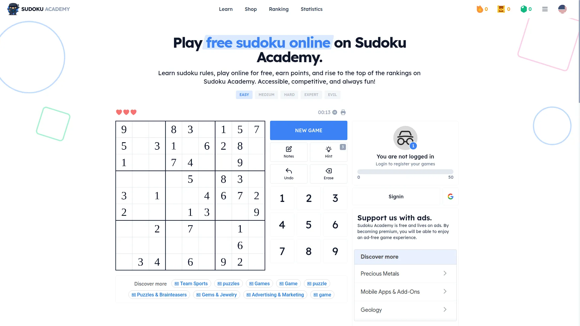 Sudoku.academy