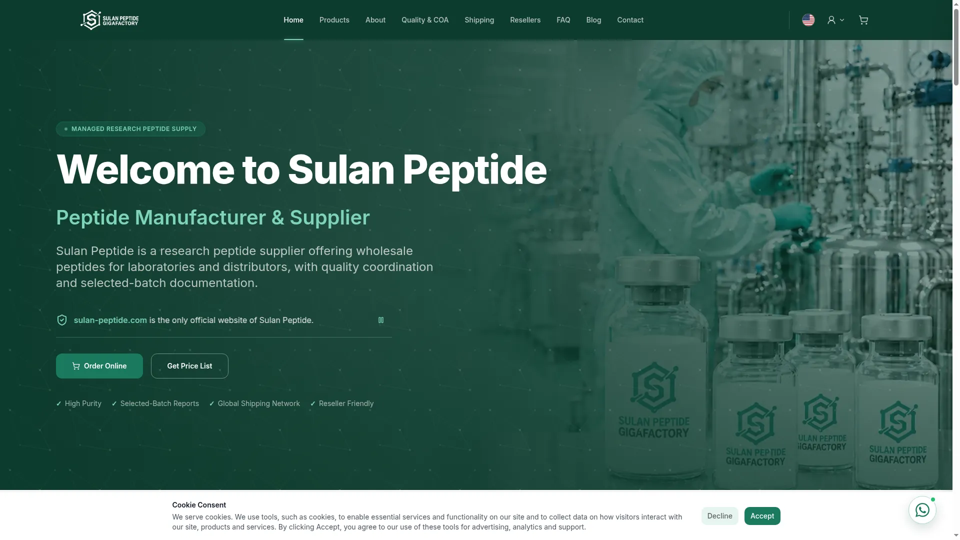 Sulan-peptide.com