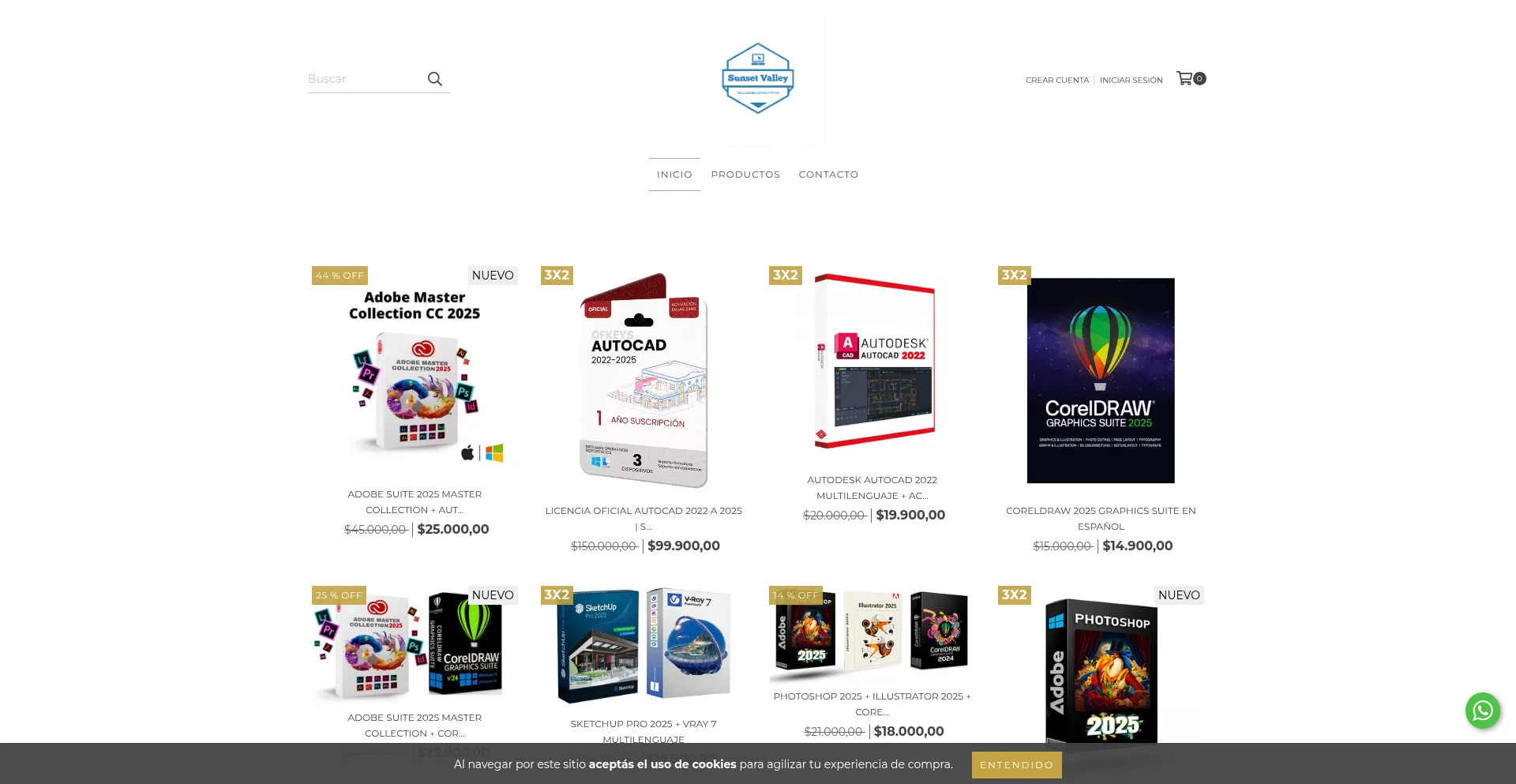 Sunsetvalley2.mitiendanube.com