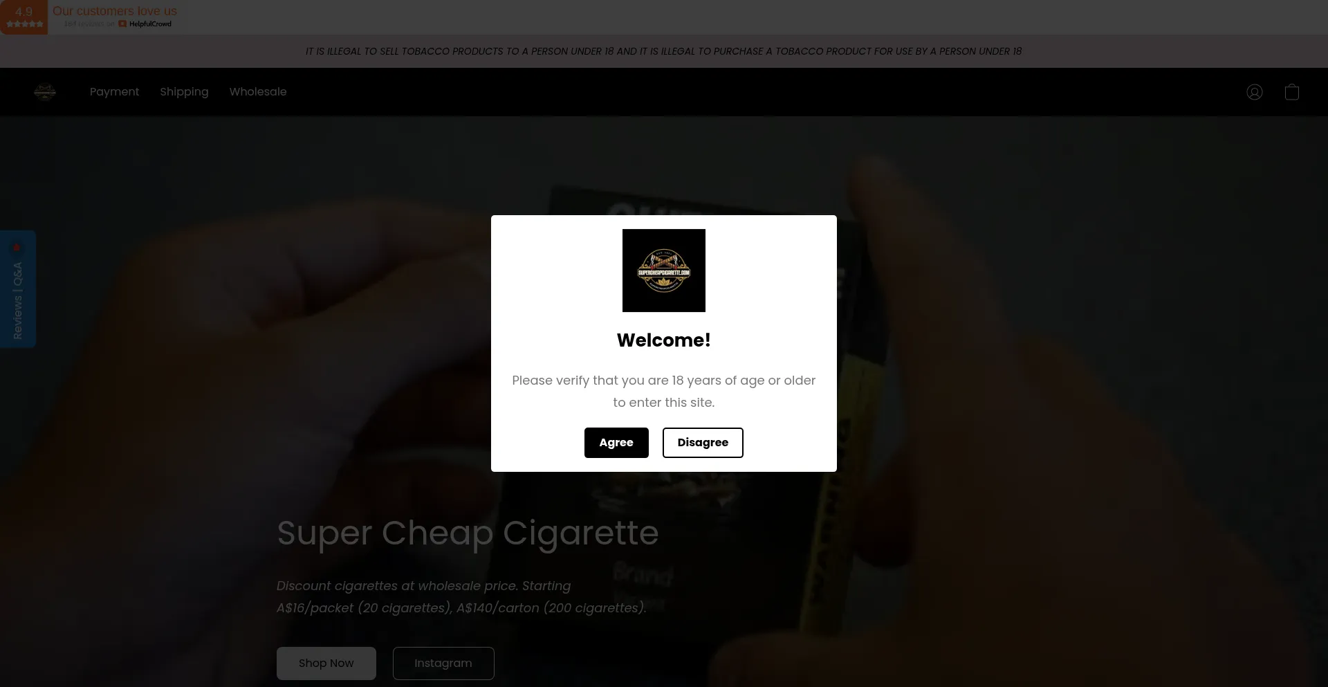 Supercheapcigarette.com