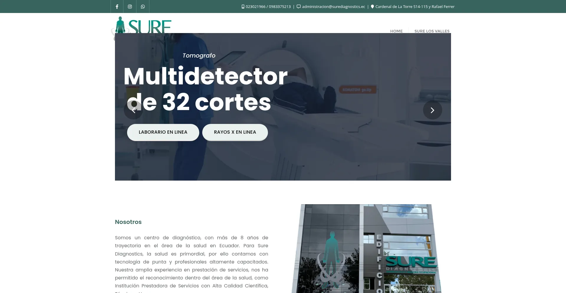 Surediagnostics.ec