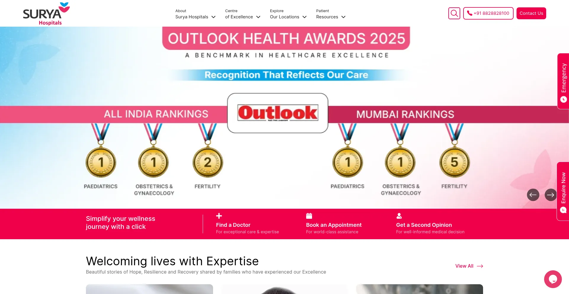Suryahospitals.com