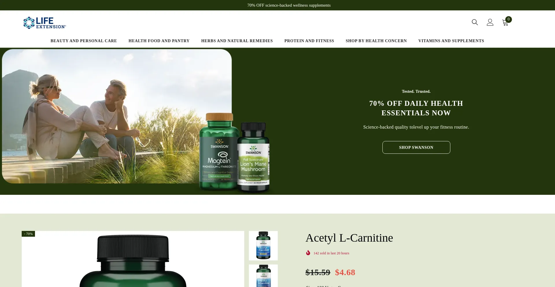 Swansonvitaminsstore.com
