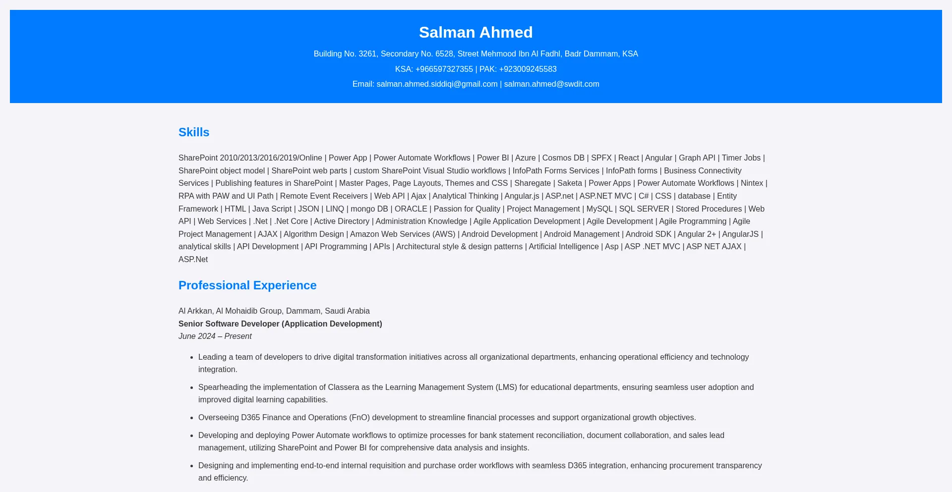 Website screenshot of Swdit.com