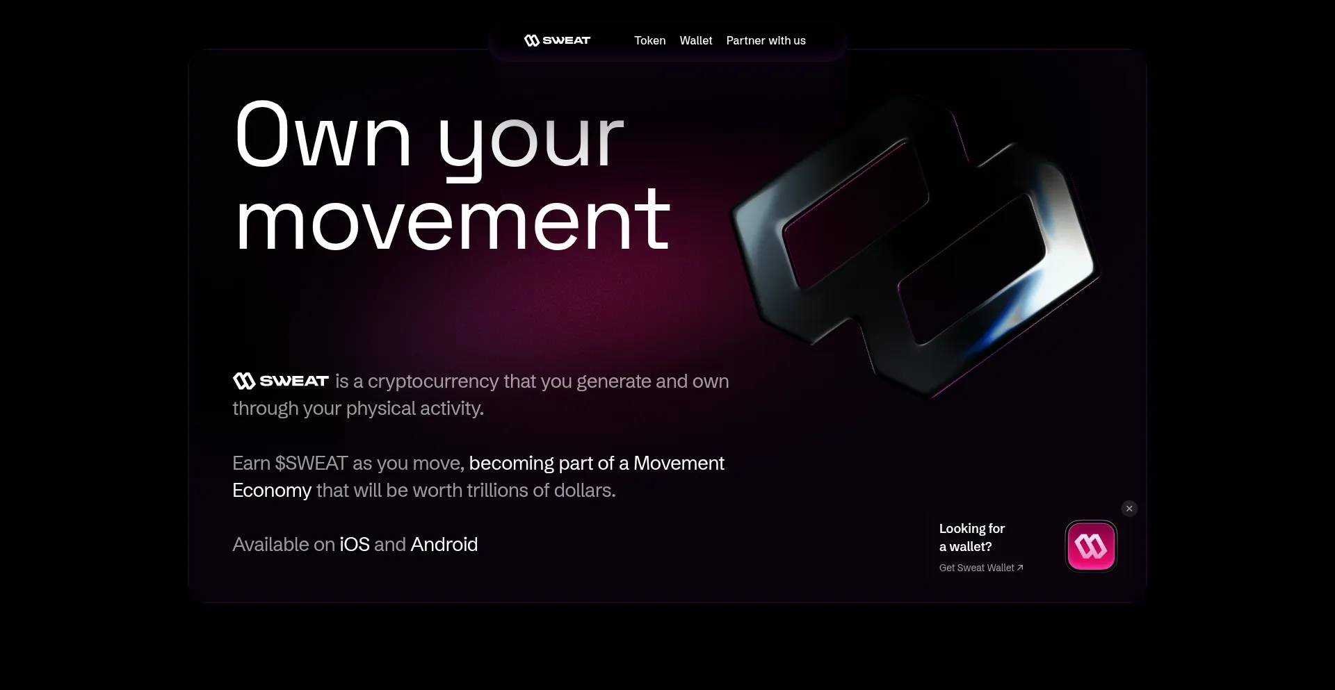 Website screenshot of Swe.at
