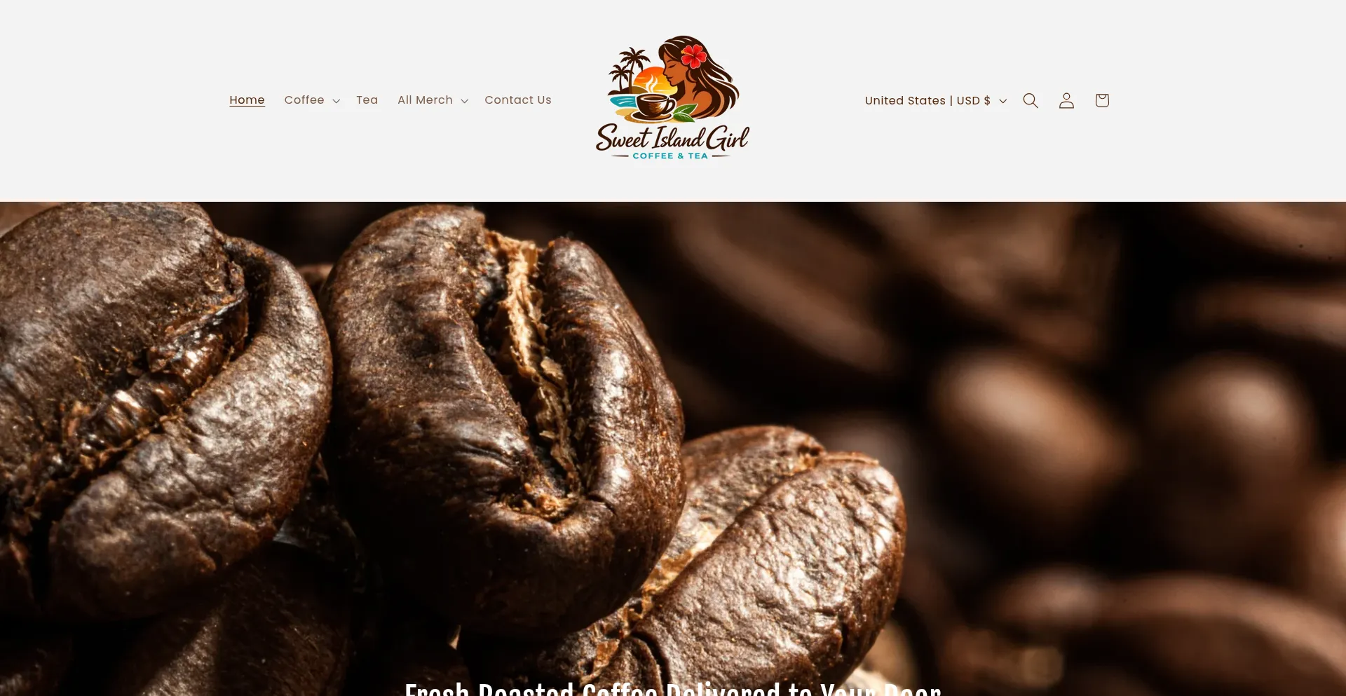 Sweetislandgirlcoffeetea.com