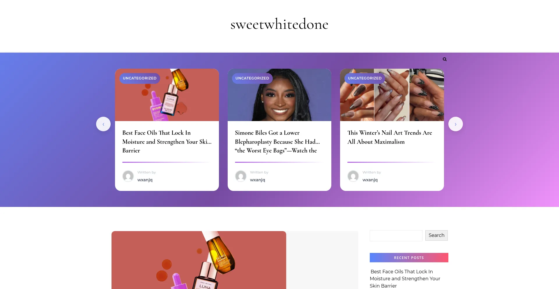 Sweetwhitedone.com